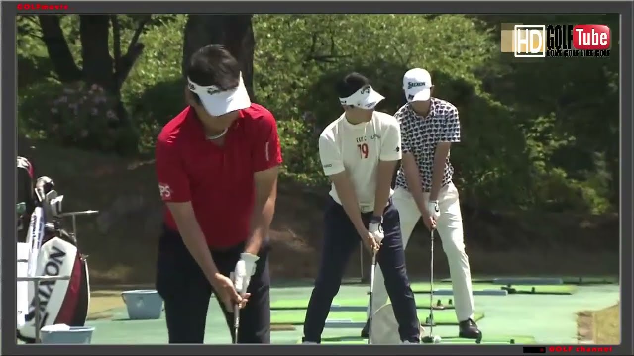 【ゴルフ】和合決戦！始動 初日 一番ホール 石川遼プロ、尾崎将司プロ登場！【Golf】 Reunion Battle! Start on the first day Ichiban Hall Ryo