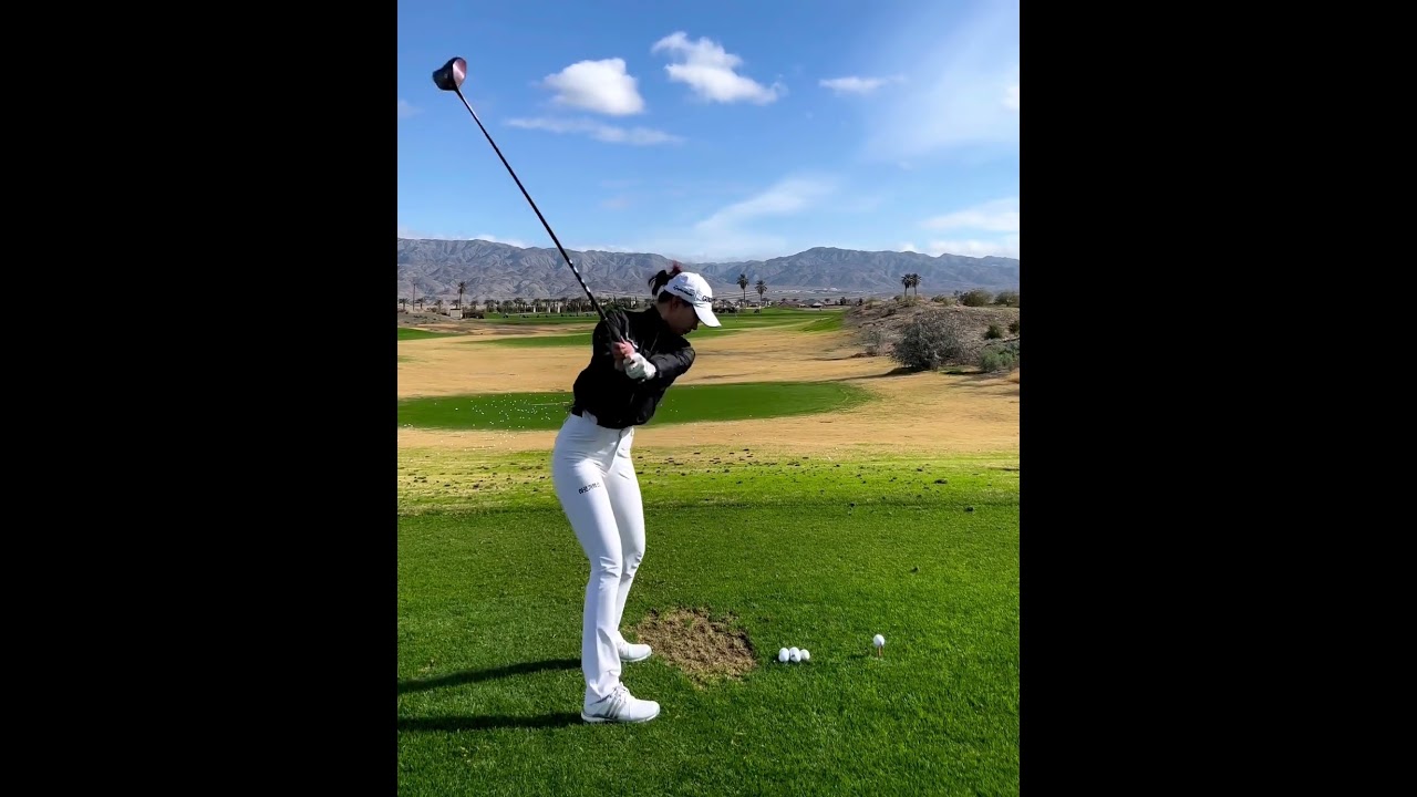 유현주 프로~ 골프스윙👉 인스타: @_hyunju.__