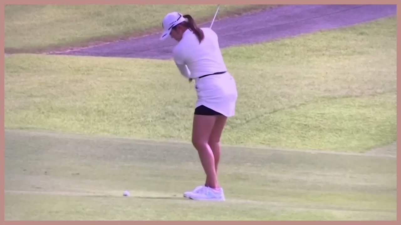 【ゴルフ】 稲見萌寧　スイング