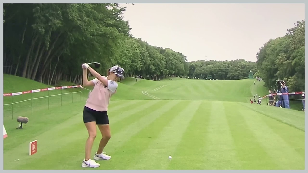【ゴルフ】 上田桃子　スイング