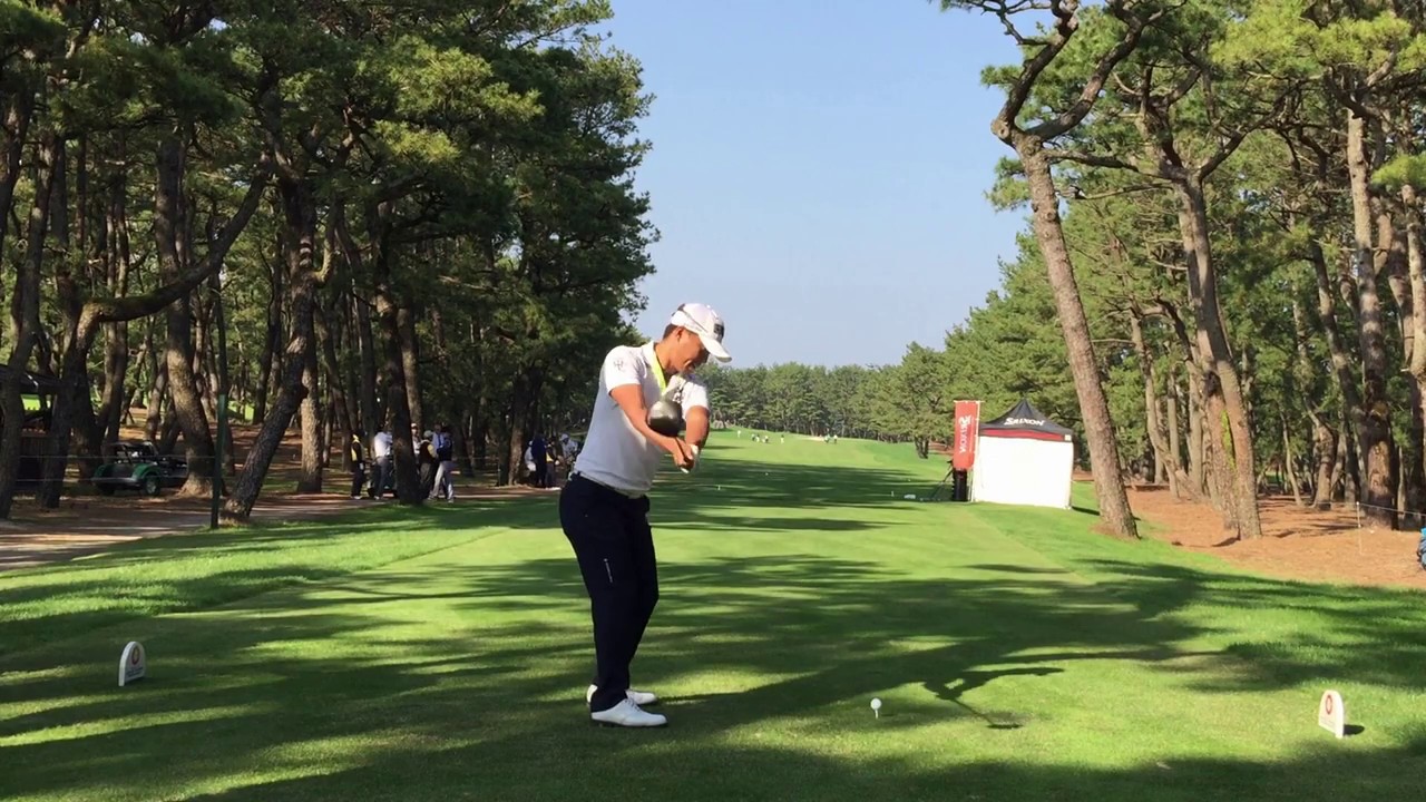 小平智ドライバーショット分析(2016ダンロップフェニックス・プロアマ戦)