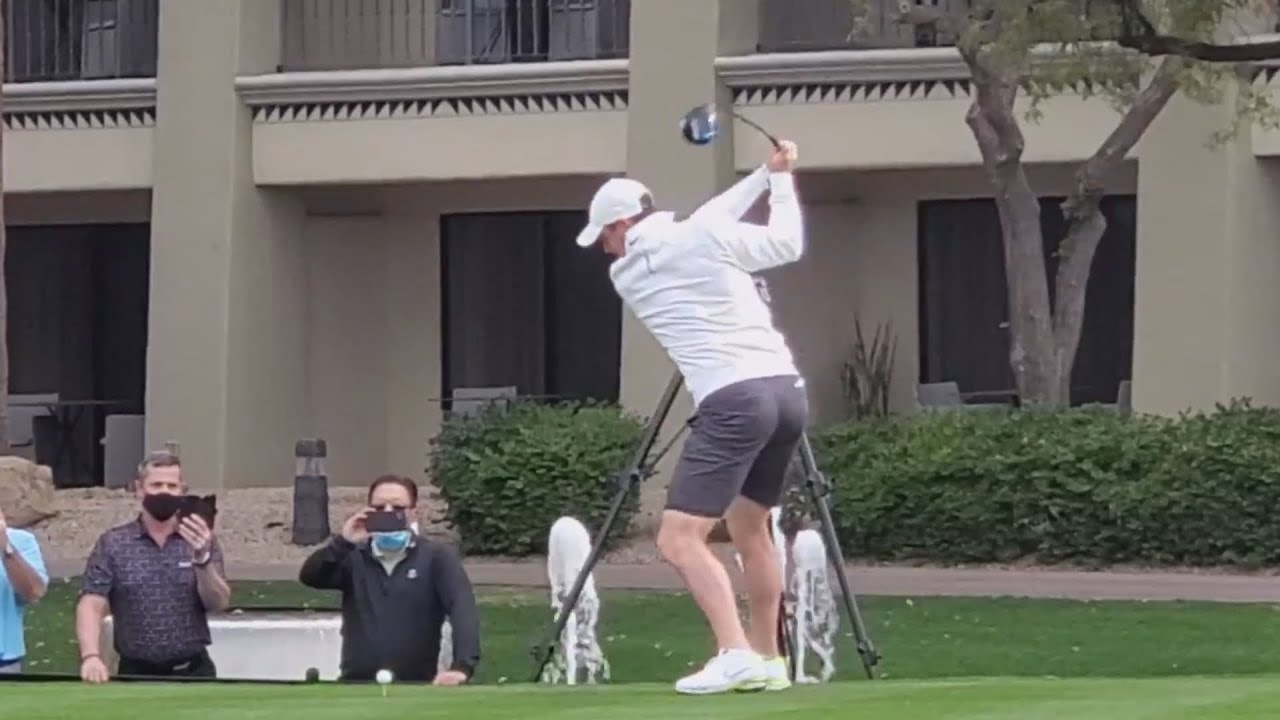 ローリー・マキロイ Rory McIlroy Driver Shot 2021 Waste Management Phoenix Open