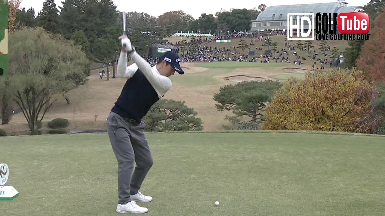 【ゴルフ】石川 遼 プロ　アイアンショットスィング