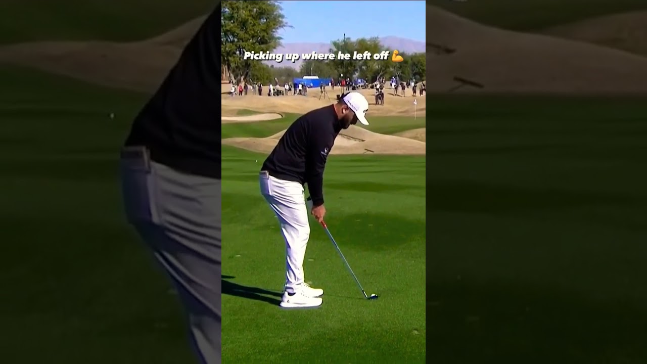 Jon Rahm Back to Back Birdies | That Sound Though #golfswing #golfer #jonrahm #golfing