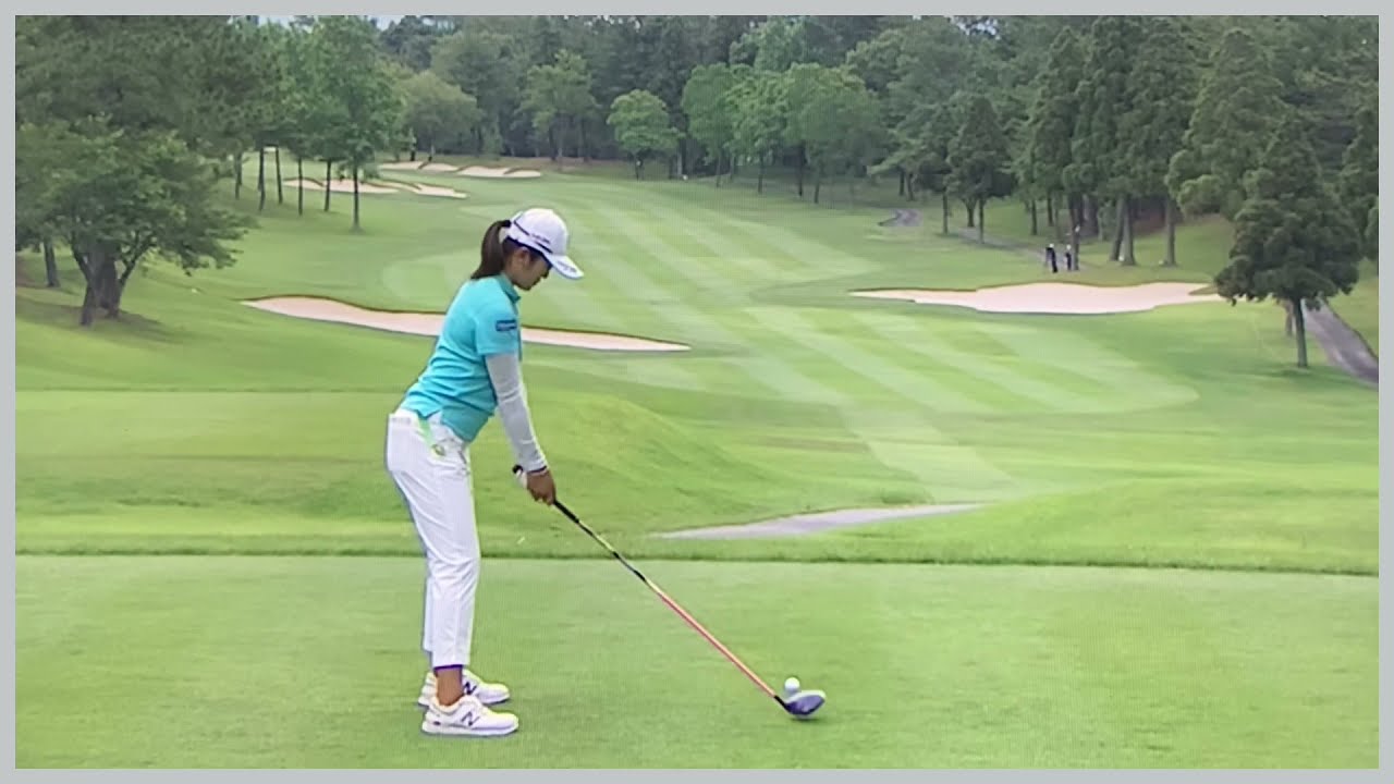 【ゴルフ】 稲見萌寧　スイング