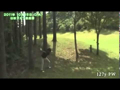 ゴルフ 深堀圭一郎 さすがのスーパーショット！