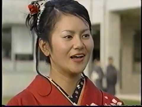 沖縄ローカルニュース 宮里藍さん成人式 2006年冬