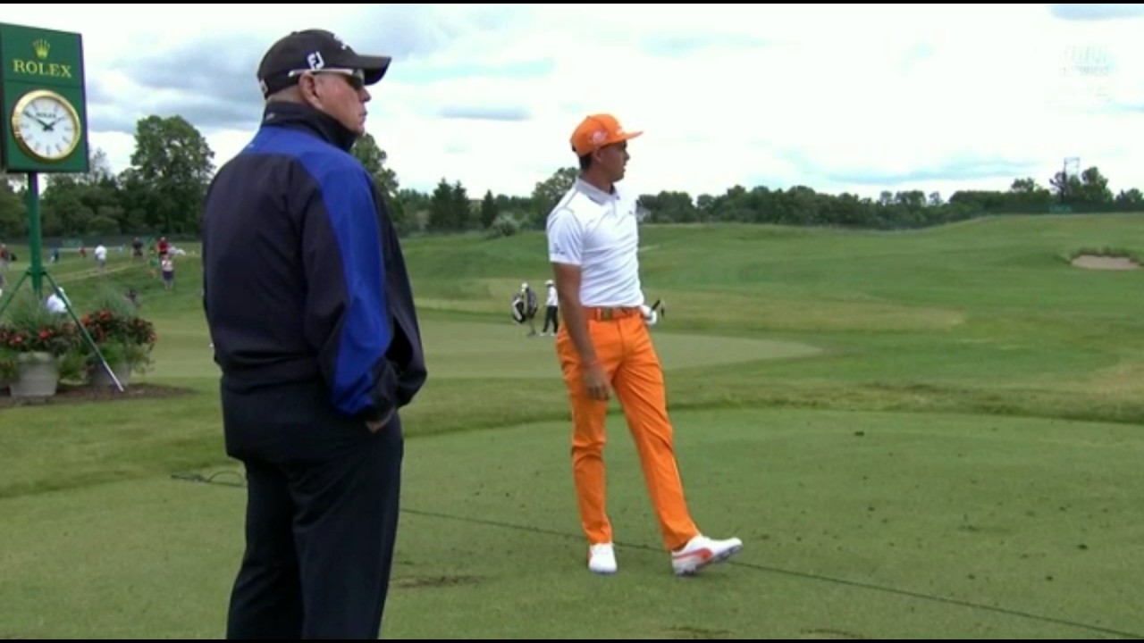 試合中も調整　　リッキー・ファウラー編