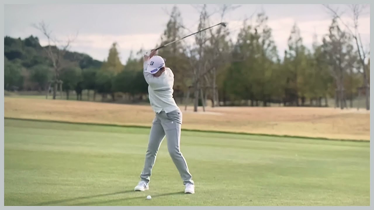 祝ツアー10勝目 【ゴルフ】 稲見萌寧　スイング