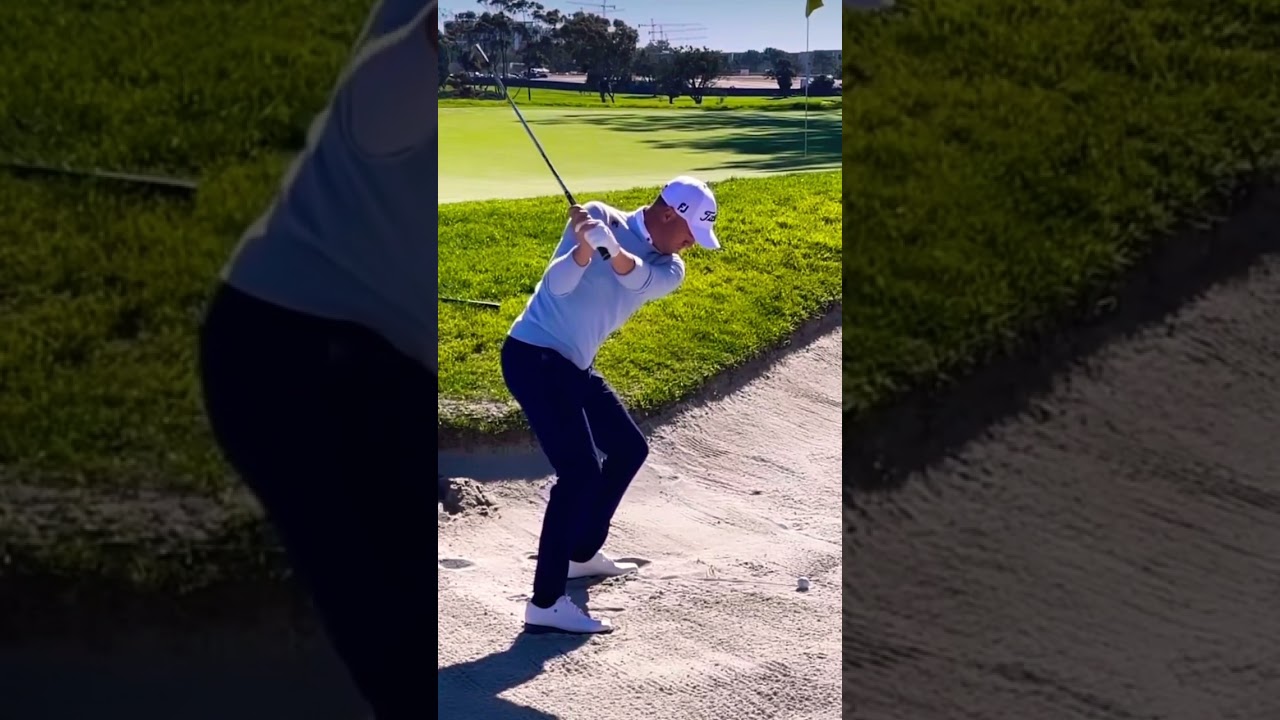 Justin Thomas Bunker Swing
