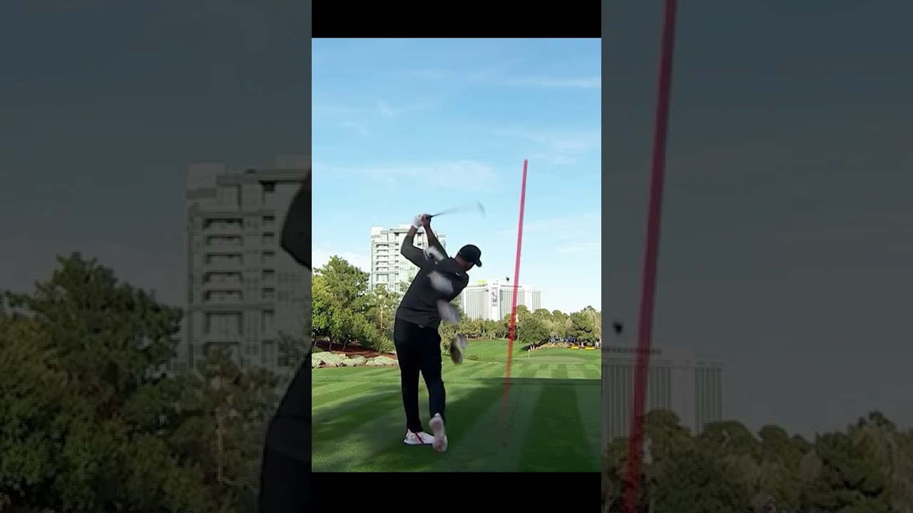 Brooks Koepka's golf swing hand-path #shorts #golf