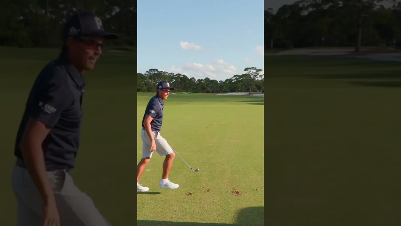 Rickie Fowler Albatross?!🤯 #golf #shorts