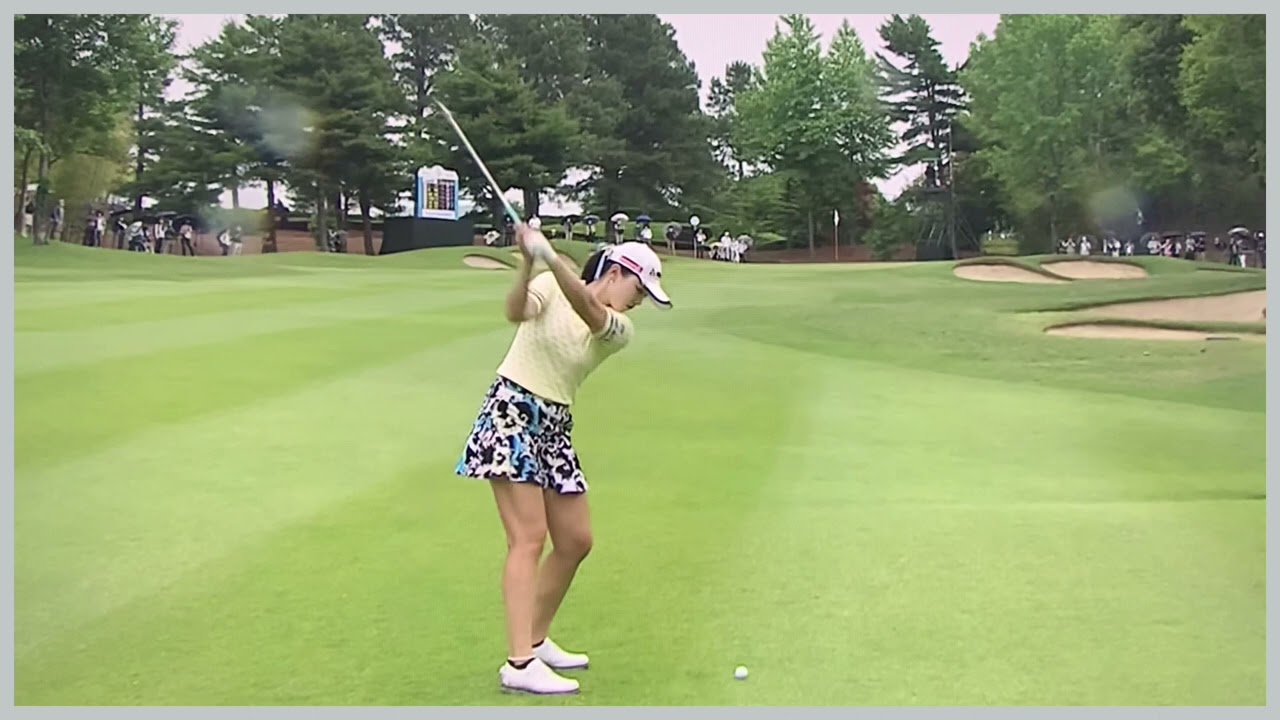 【ゴルフ】 セキ ユウティン　スイング