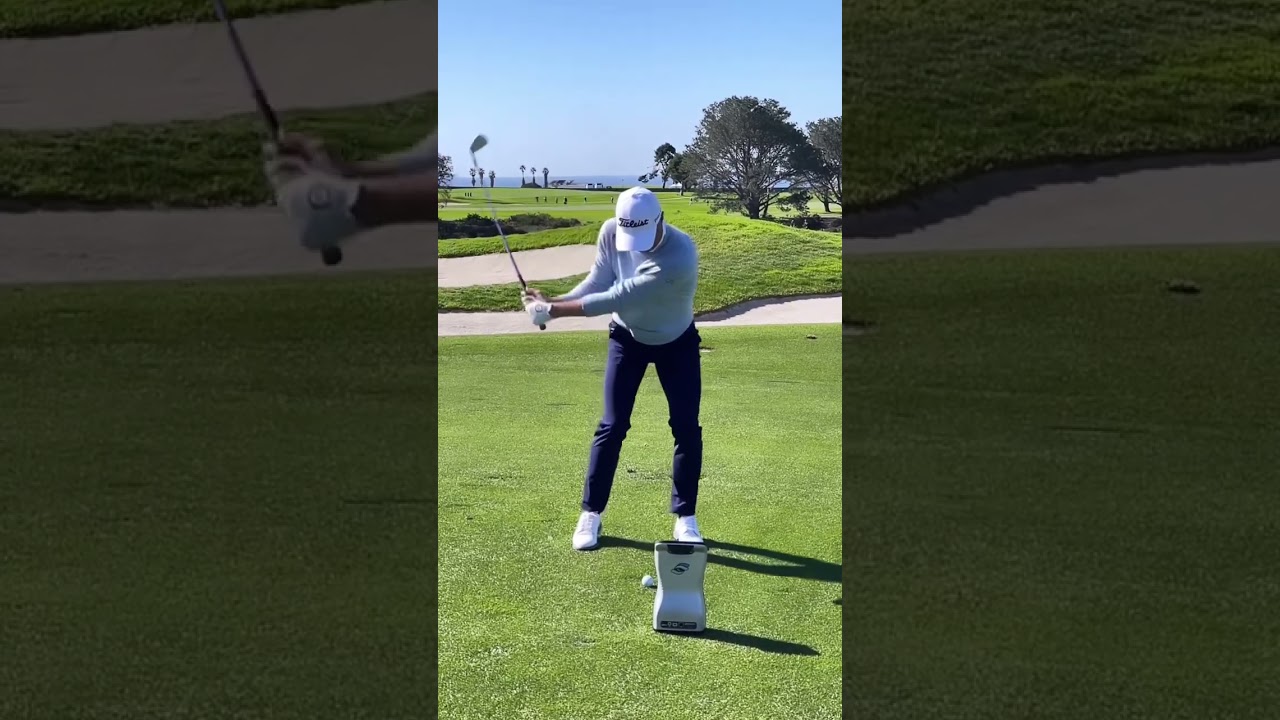 Justin Thomas slomotion golf swing 🤯