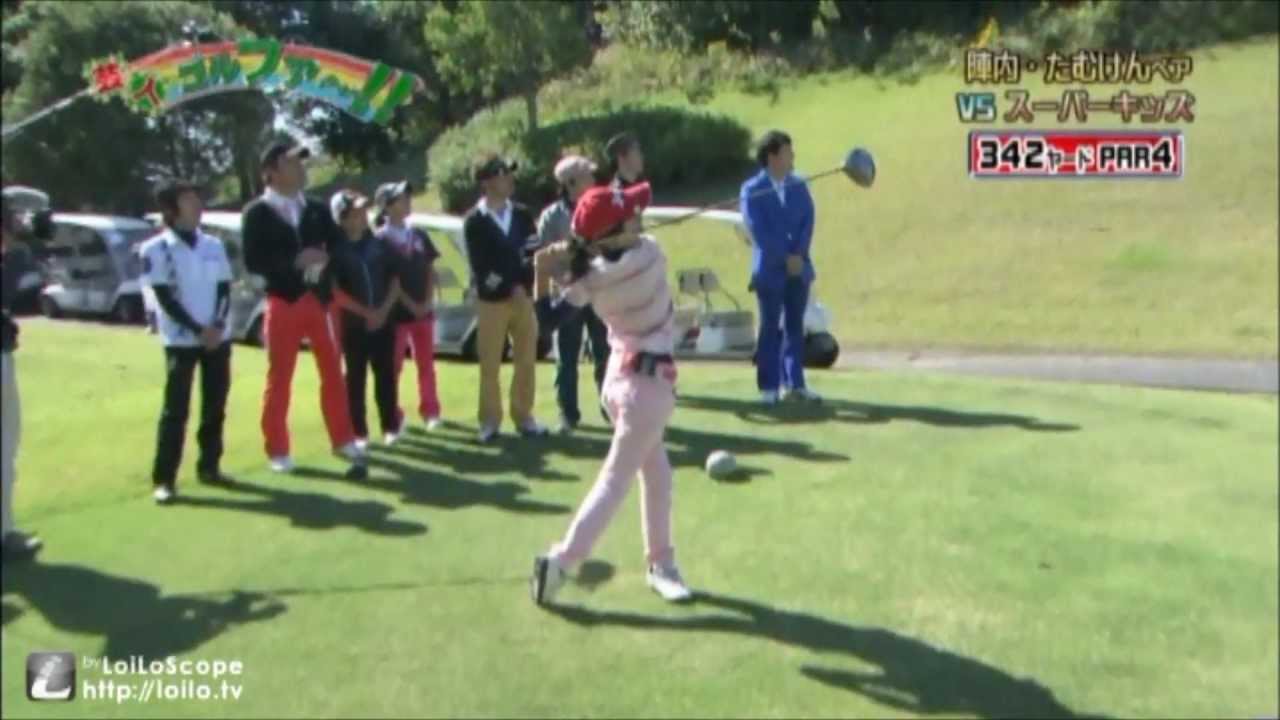 ゆうか　10歳　ドライバー236ヤード　高画質