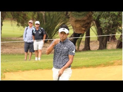 片岡大育、首位と３打差「要所要所でいいショット」｜BIGLOBEニュース