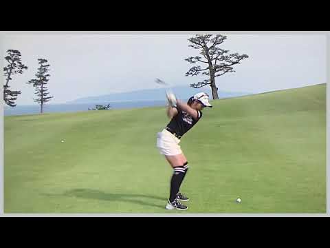 【ゴルフ】 田辺ひかり　スイング