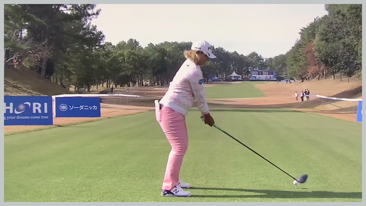 【ゴルフ】 鈴木愛　スイング