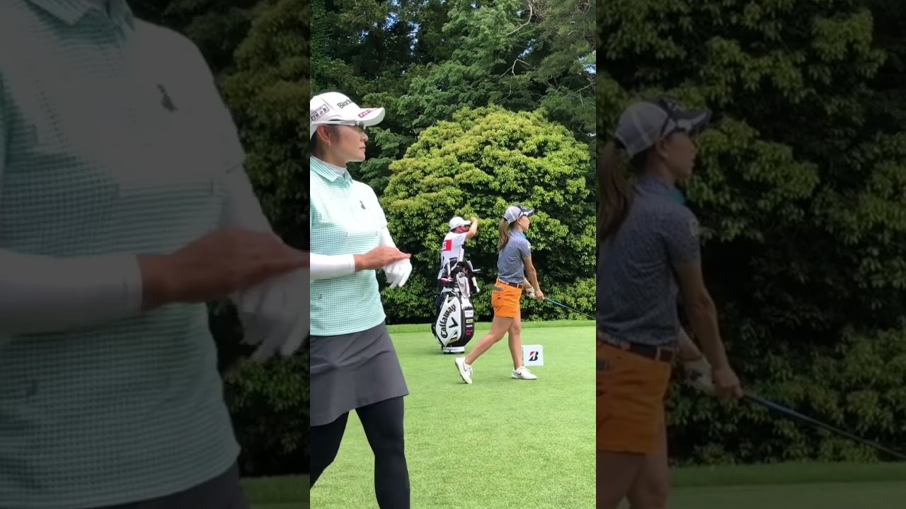 【上田桃子プロ】ティーショット