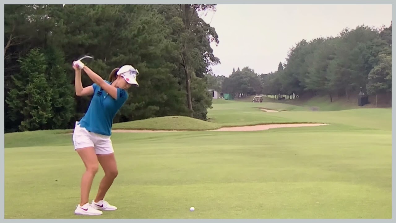 【ゴルフ】 上田桃子　スイング