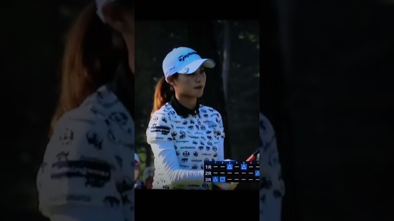 新垣比菜  日本女子オープンゴルフ選手権  #shorts #ショート #新垣比菜