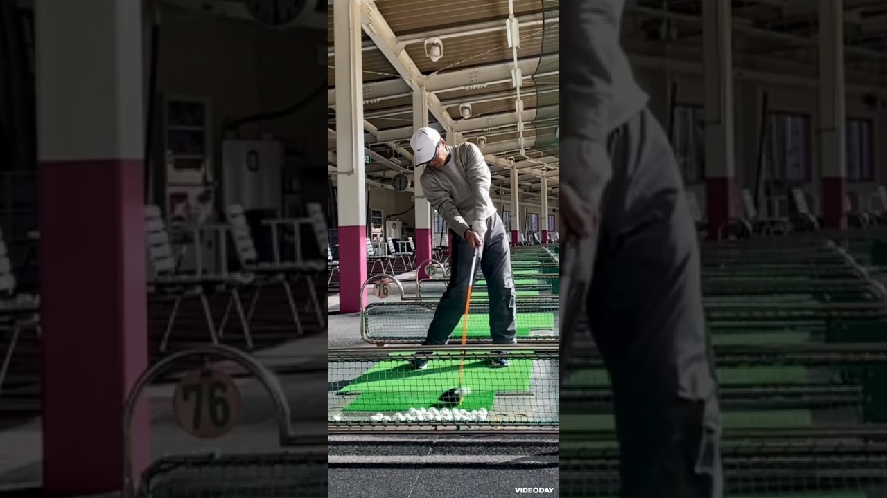 アドレスとインパクト❗️プロはインパクトで頭が右側に動きます🙂 #ゴルフ #ドライバー #pga #golf