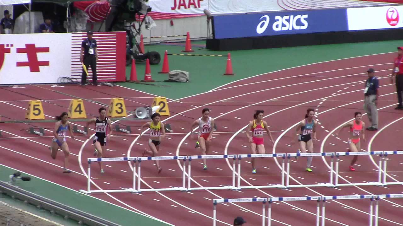 2016 日本選手権陸上 女子100mH予選4