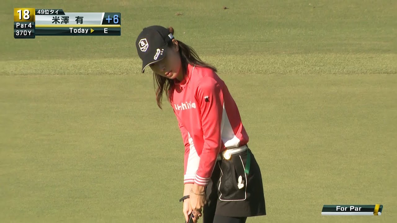 美人すぎる女子ゴルファーが集結！村田理沙、井上りこ、米澤有、斎藤愛璃ダイジェスト2/2[ユピテル・静岡新聞SBSレディース]