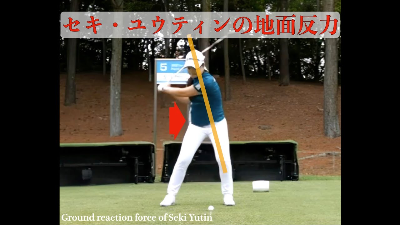 セキ・ユウティンの地面反力・Ground Reaction Forces of Seki Yutin