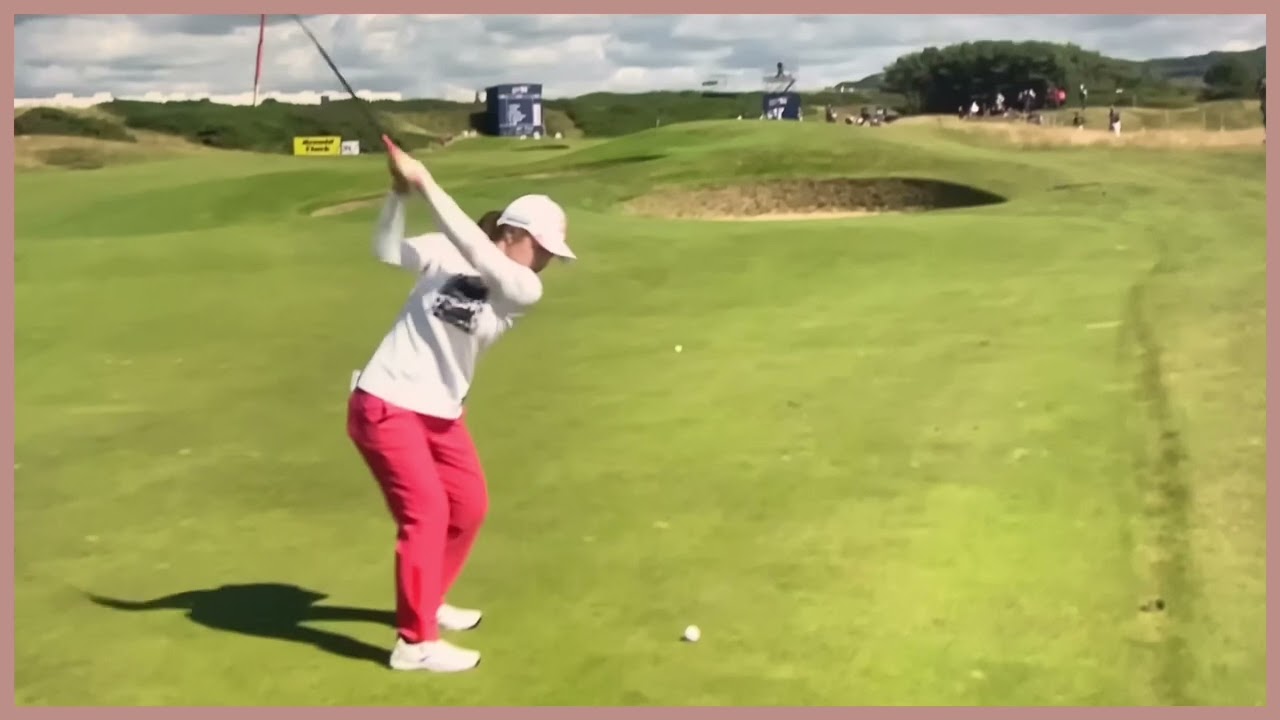 【ゴルフ】 古江彩佳　スイング