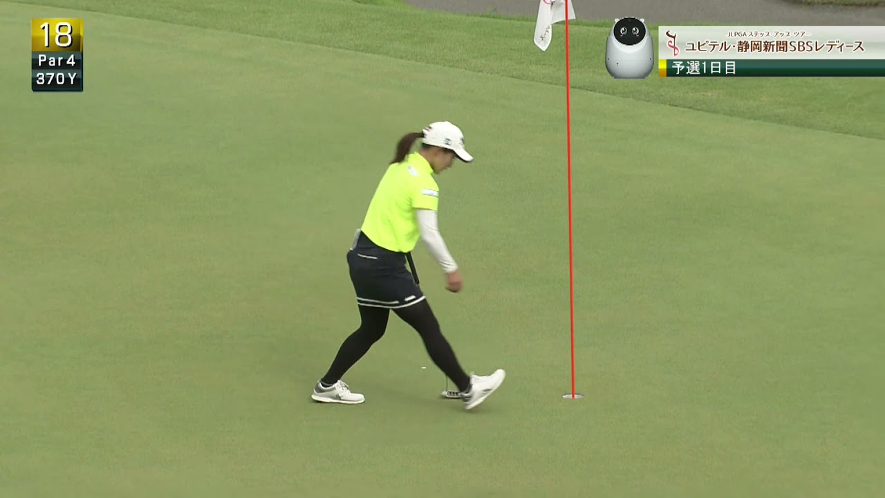 浜松市出身 小林由枝！！大会初日は３オーバー[ユピテル・静岡新聞SBSレディース]