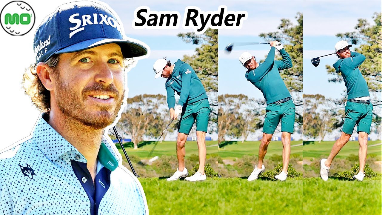 Sam Ryder サム・ライダー 米国の男子ゴルフ スローモーションスイング!!!
