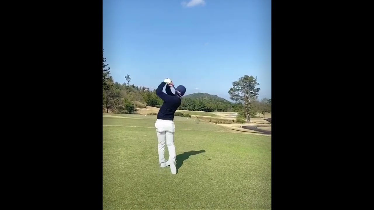 3i tee shot! aim for adam scott!アダムスコットを目指して！
