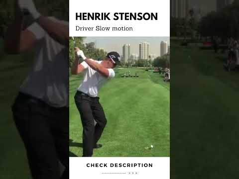 Golf: Henrik Stenson Tour Pro Driver Shot Slow Motion  #Golf #golfswing #henrikstenson #PGA