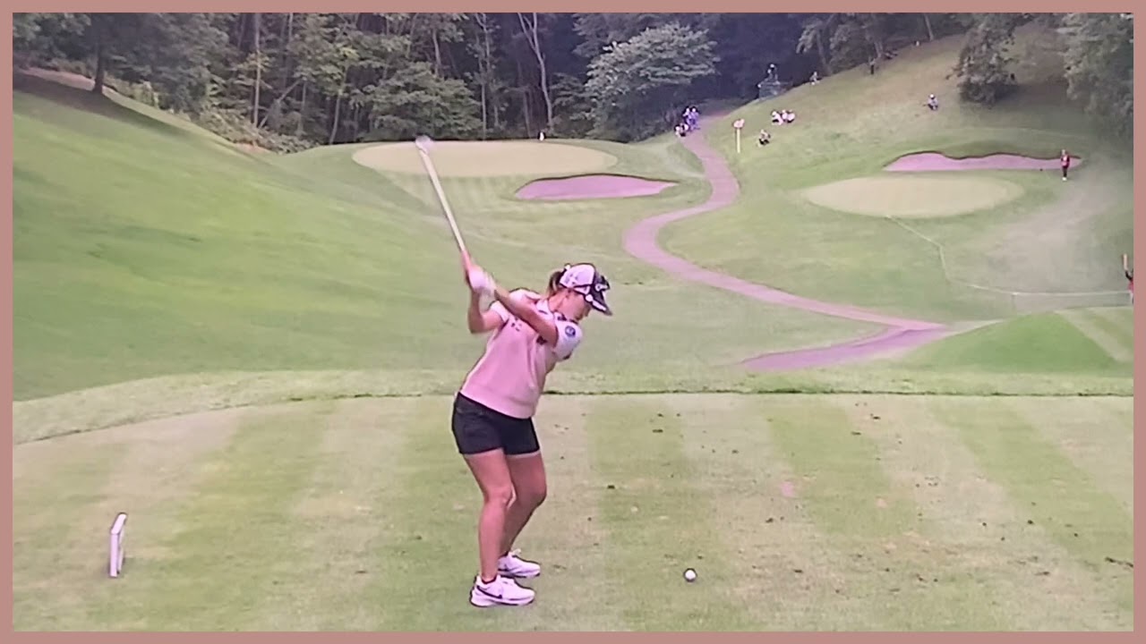 【ゴルフ】 上田桃子　スイング