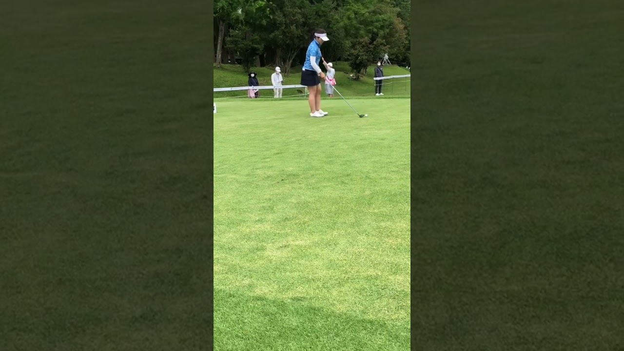 【堀 奈津佳プロ】ティーショット