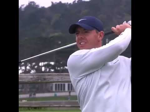 Rory Mcilroy almost making an ace/ローリーマキロイ あわやホールインワン