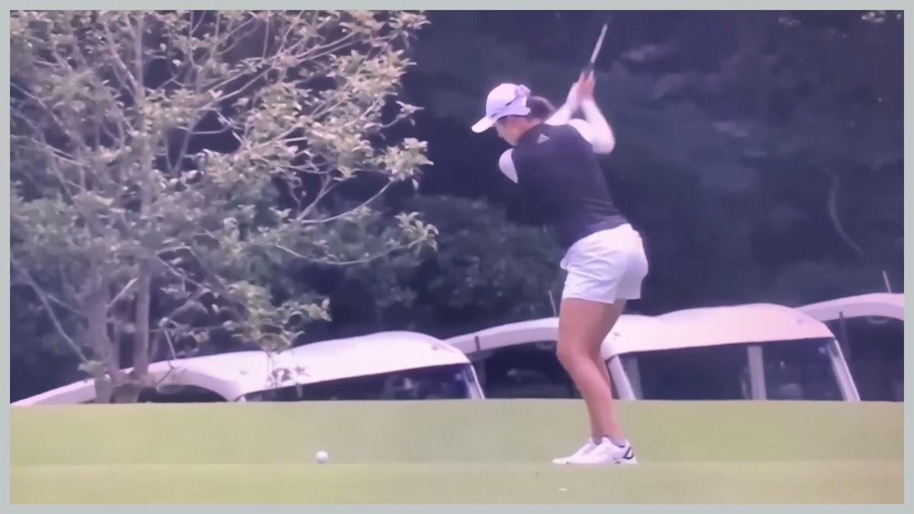 【ゴルフ】 森田遥　スイング