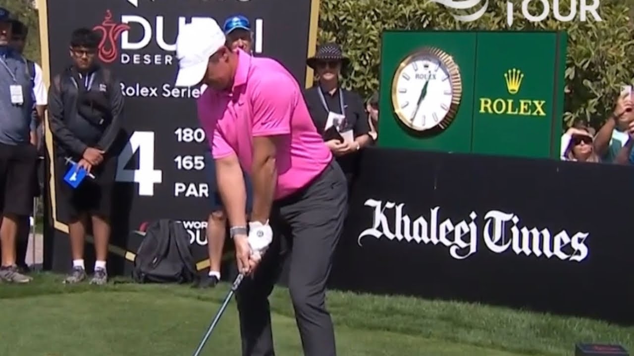 Rory McIlroy leads By 3 Dubai Desert Classic 2023!