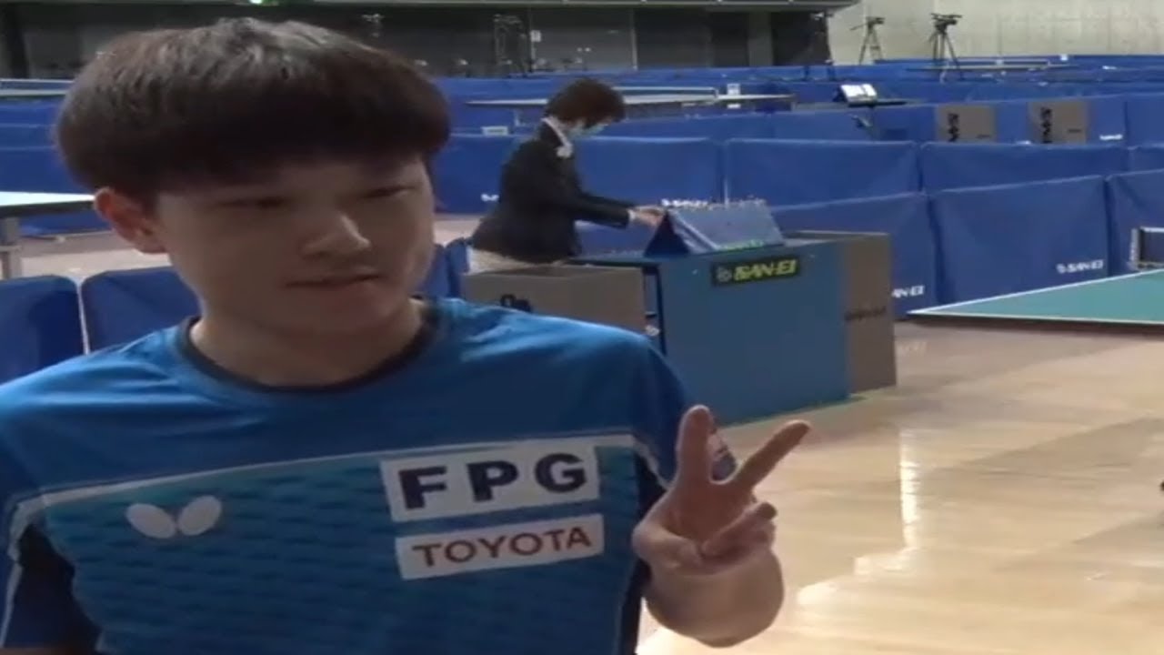 2023年全日本卓球 張本 智和 / 早田 ひな vs 田中 佑汰 / 田中 千秋