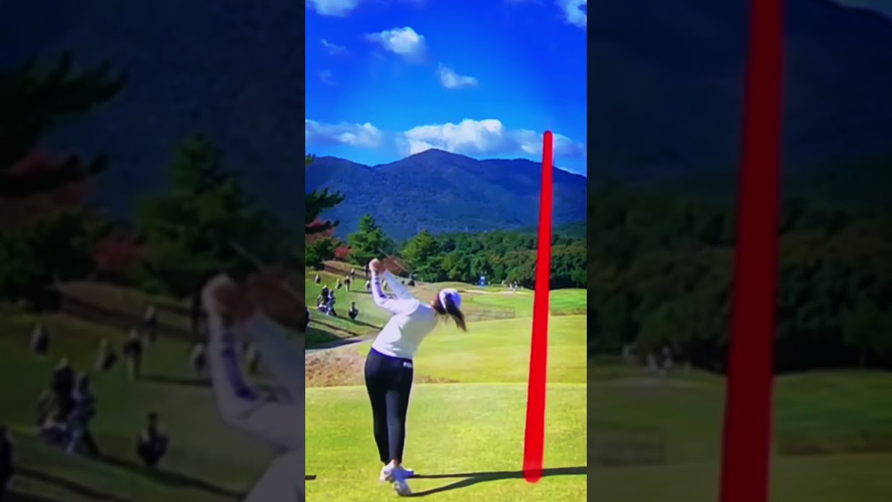 #稲見萌寧プロ#ドライバーショット#shorts