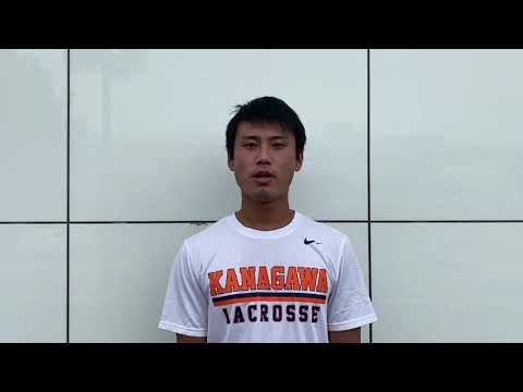 クラウドファンディングに向けて　21年度主将小楠章太