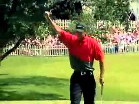 タイガーウッズ伝説のショット