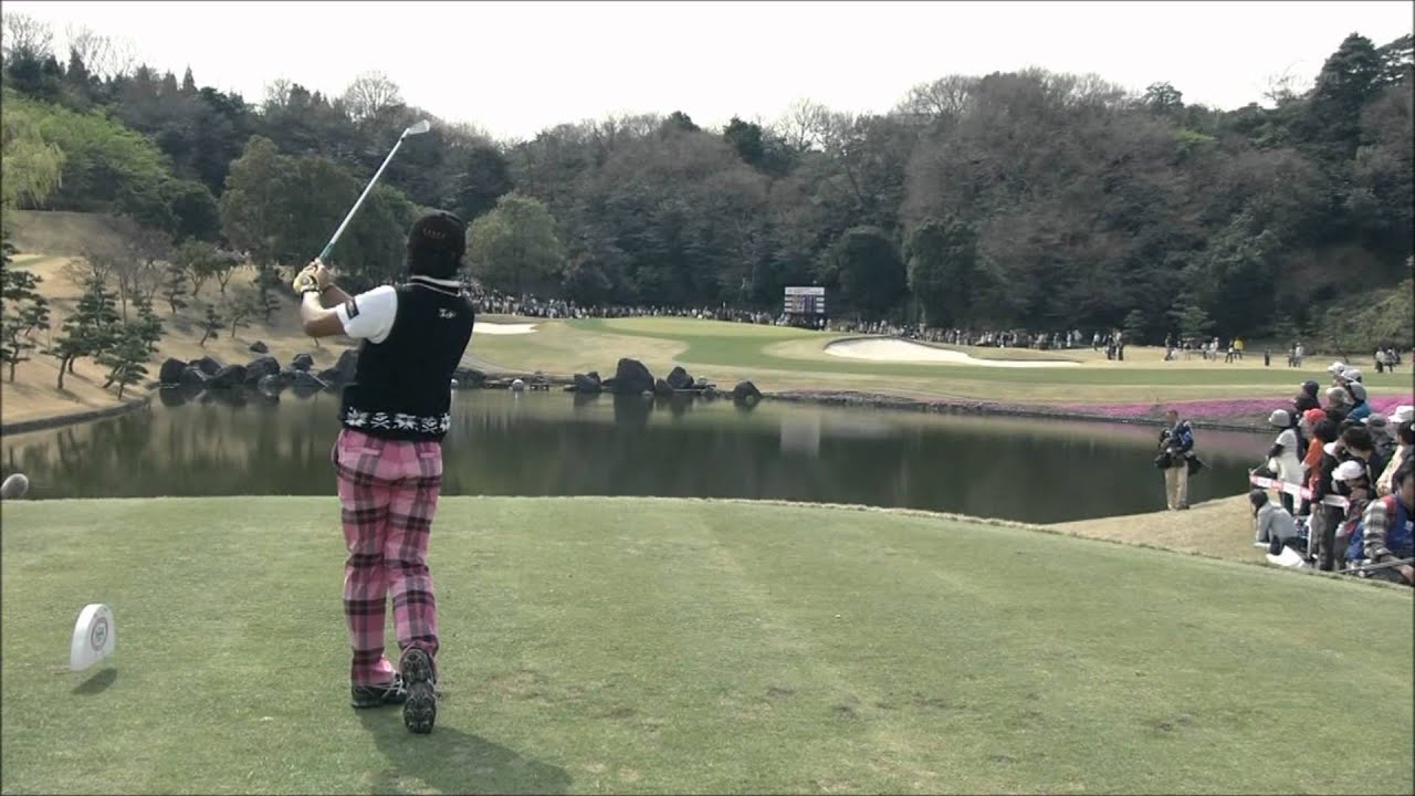 片山晋呉選手　アイアンショット解析