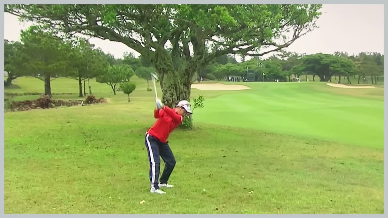 【ゴルフ】 田辺ひかり　スイング
