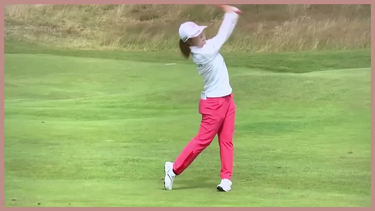 【ゴルフ】 古江彩佳　スイング