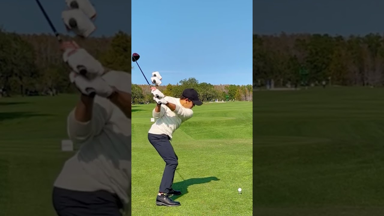 チャーリーウッズ　タイガーの息子　#shorts #golf