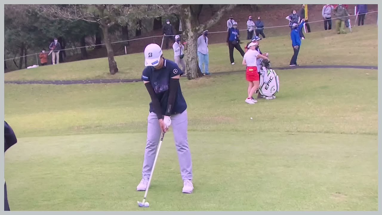 【ゴルフ】 稲見萌寧　スイング