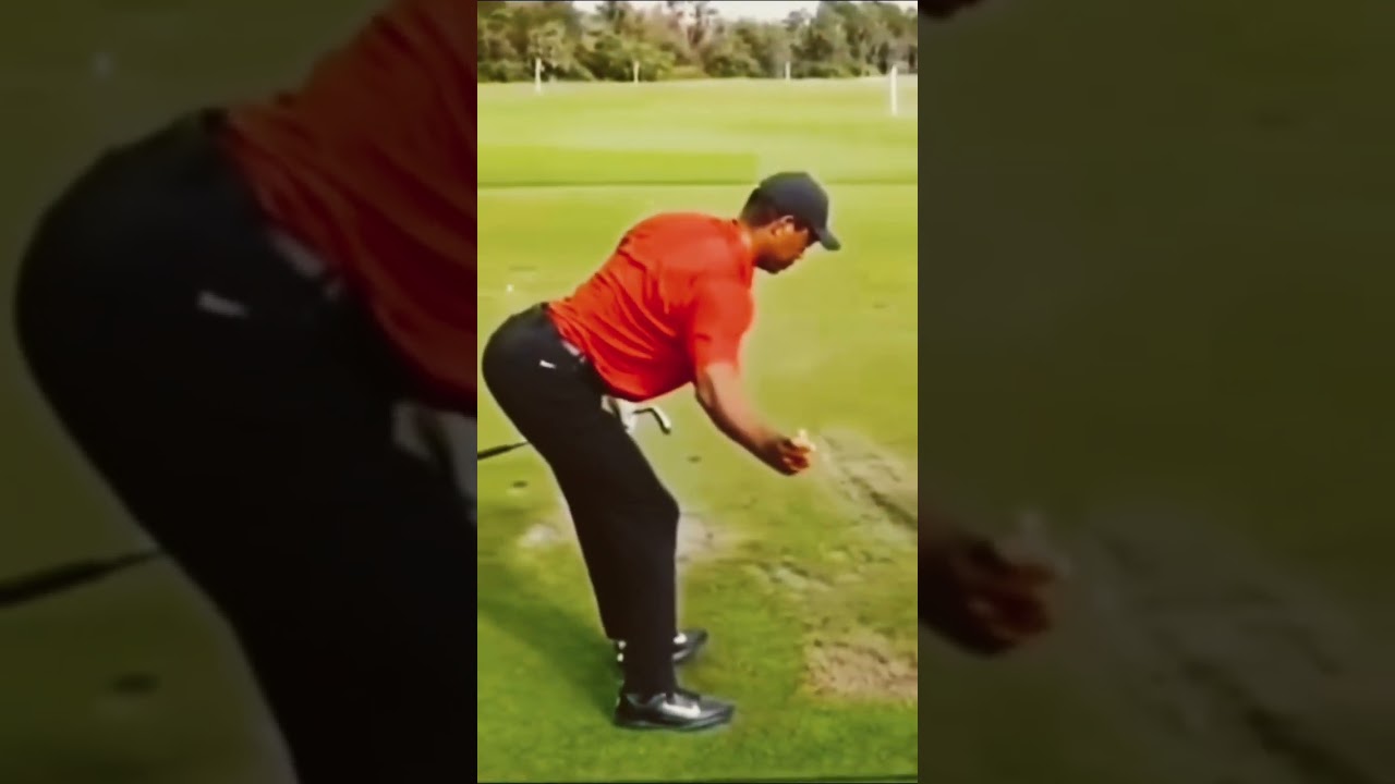 Tiger woods iron drill #golfshorts #tigerwoods #shorts #pgatour