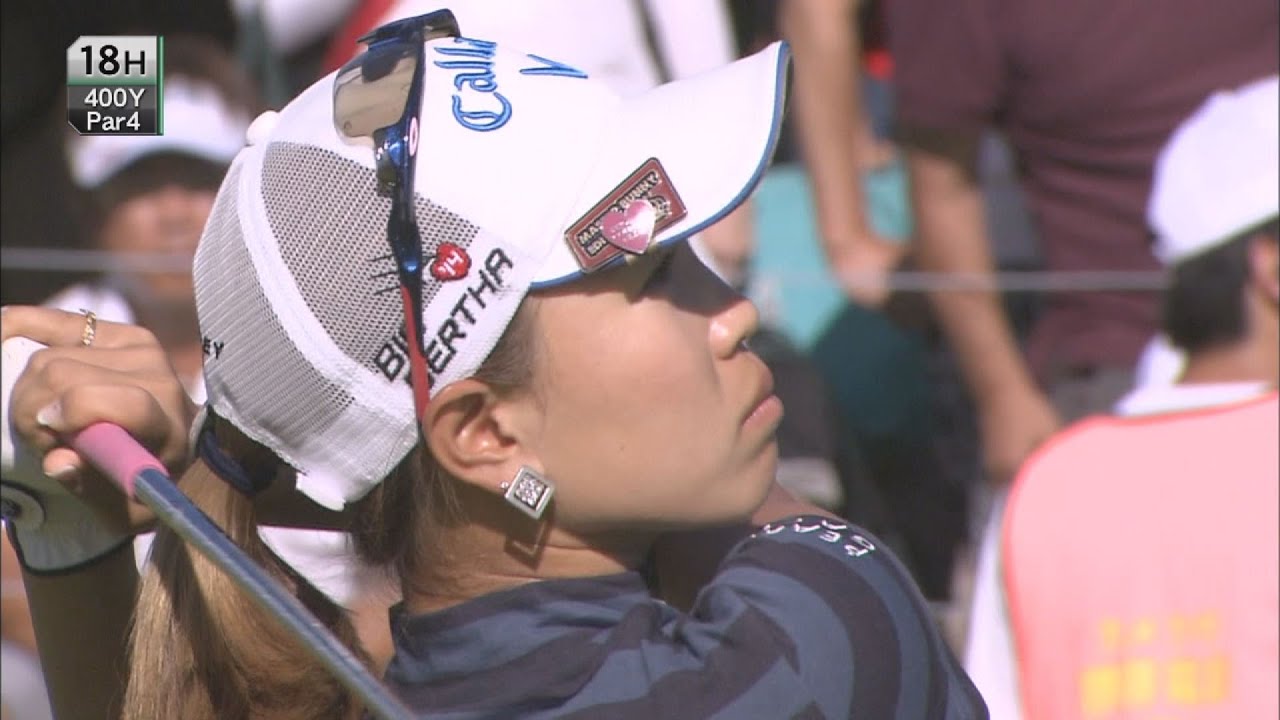 【上田桃子】　3rd Round　ハイライト＆インタビュー